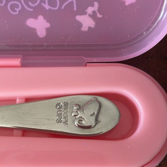 Snoopy Peanuts Collectible Stainless Steel Spoon 18-10 with case - Picture 3 of 6